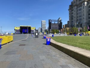 EuroVillage at Liverpool Pier Head, Eurovision 2023